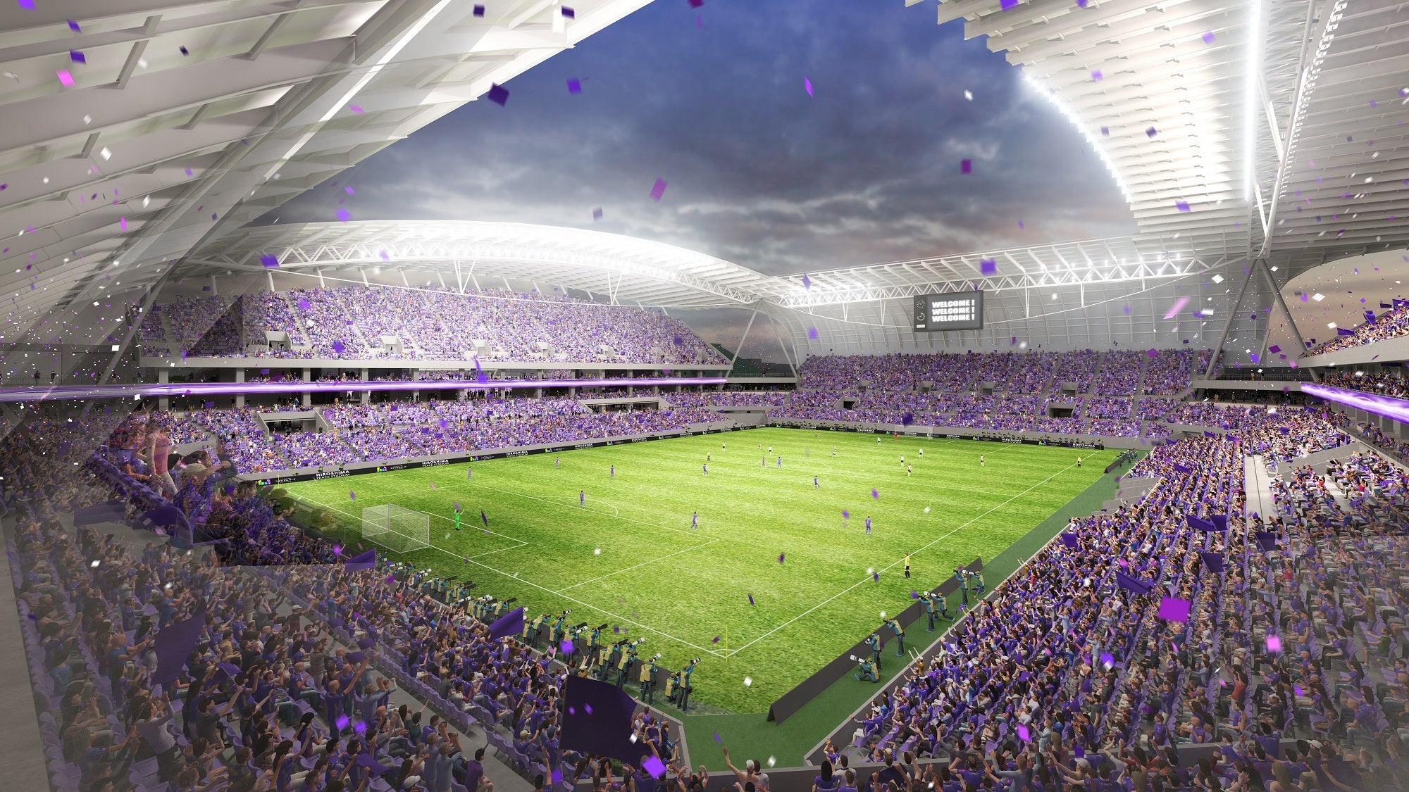 新スタジアム内観イメージ