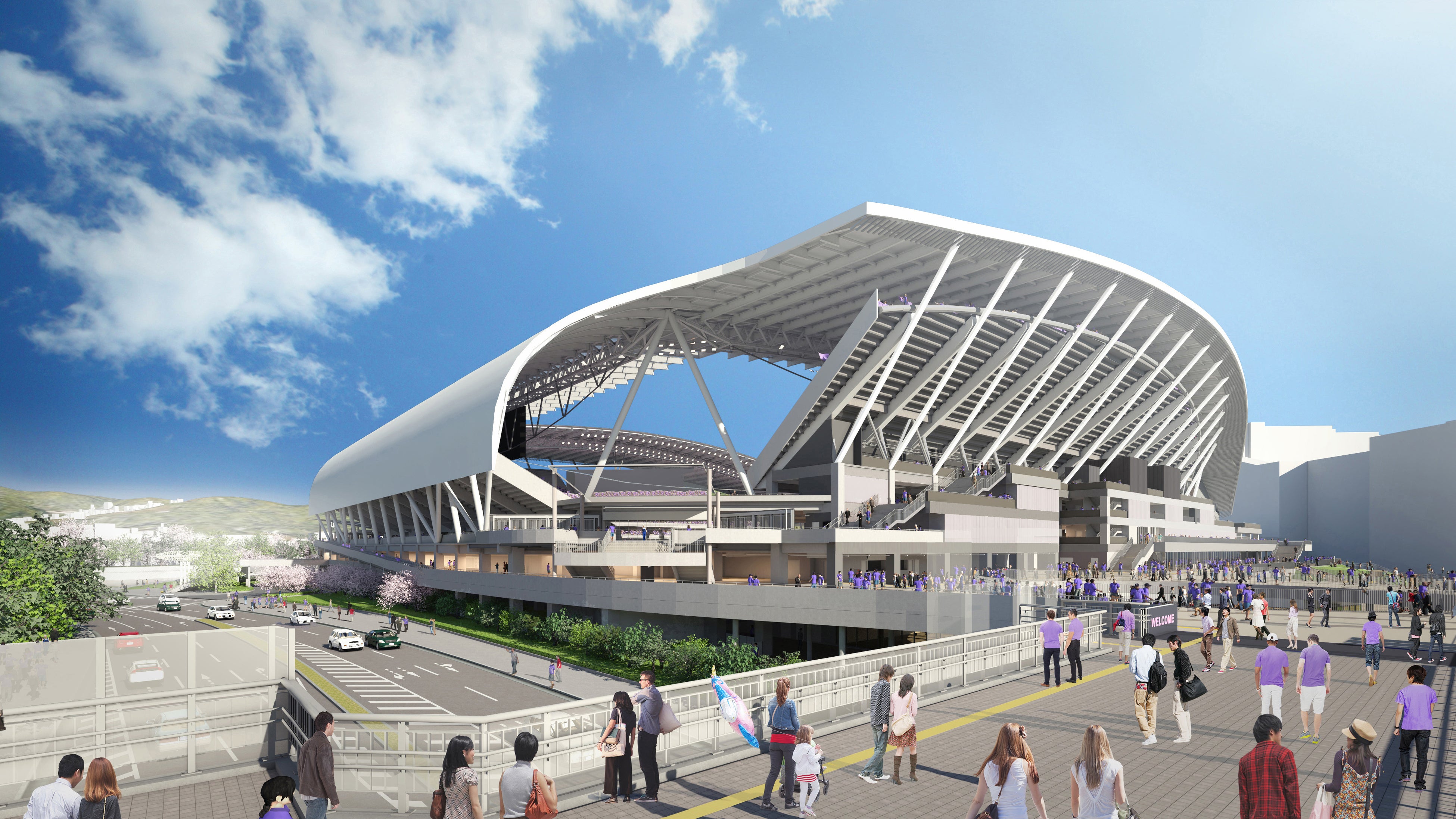 新スタジアムエディオンピースウイング広島イメージ図