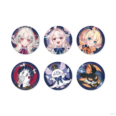 ビリー 缶バッジ 3rd AGF NIJISANJI EN「Ethyria 3rd Anniversary」2024年10月7日(月)11時