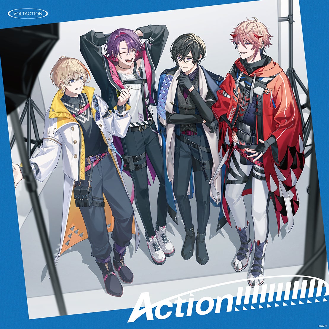 にじさんじ VOLTACTION Action!!!!! 全形態セット 特典付き VOLTACTION」1st Mini Album『Action!!!!!!!!!!!!』法人別