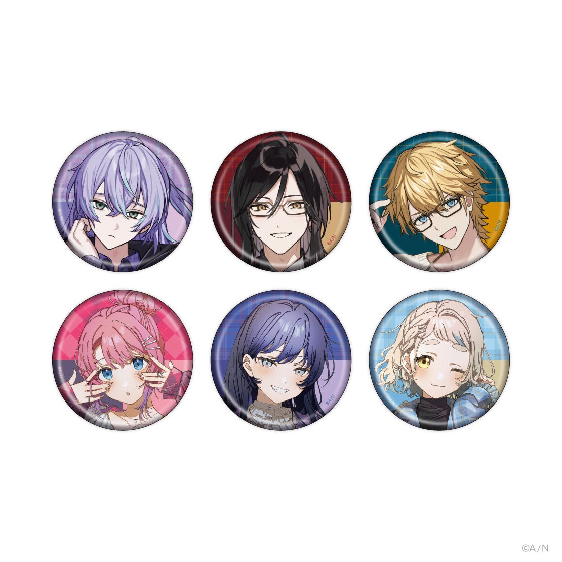 にじさんじ シェリン・バーガンディ 缶バッジ 42個 ファッショナブルオータム にじさんじから「にじさんじファッショナブルオータム」グッズが