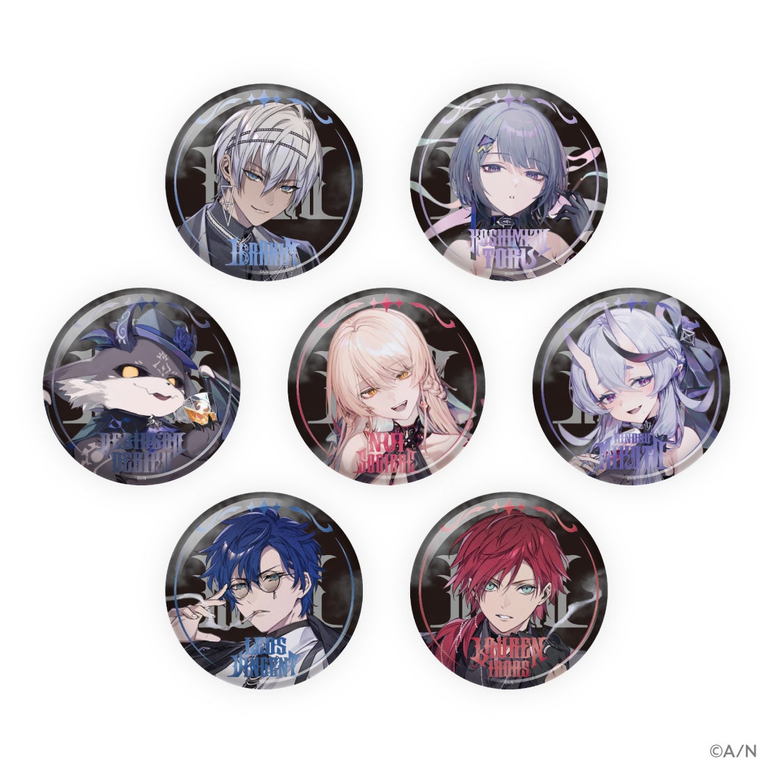 にじさんじ Holic 缶バッジ ローレン・イロアス NIJI HOLIC」グッズを2025年1月1日(水)0時から販売開始
