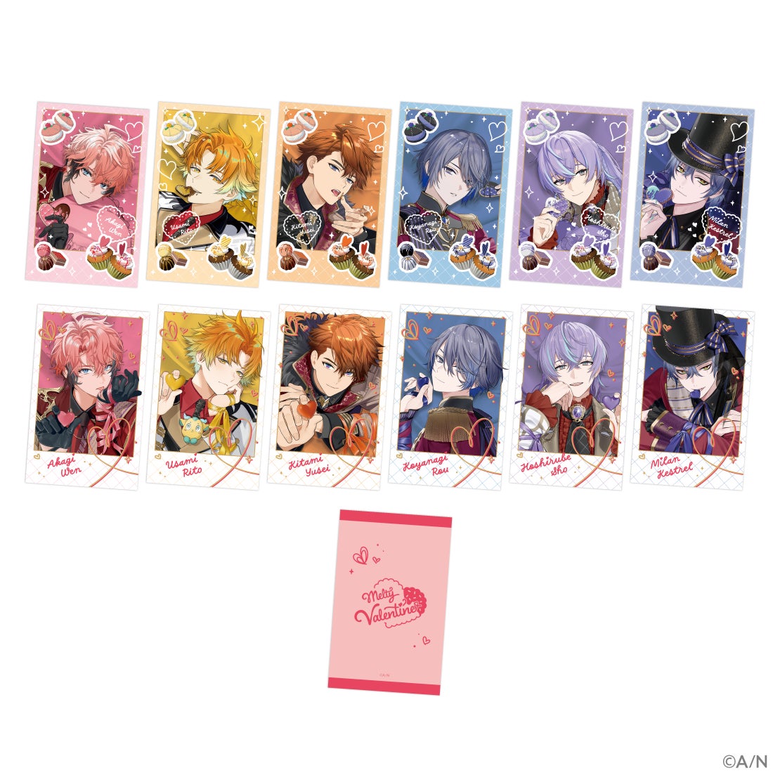 にじさんじ バレンタインまとめ売り Melty Valentine」グッズを2025年2月7日(金)18時からにじストア