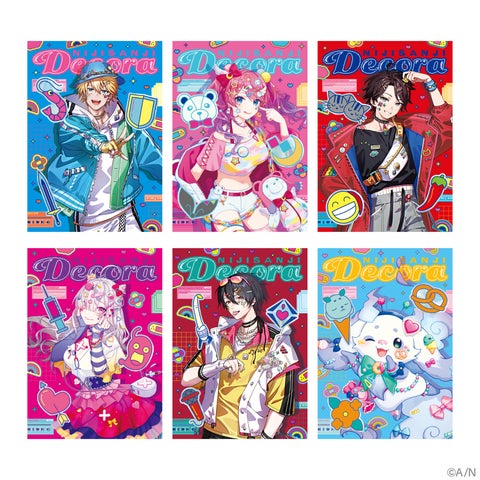 にじさんじデコラモード PART2」グッズを2025年3月3日(月)18時から販売 にじさんじデコラモード PART2」グッズを2025年3月3日(月)18時から販売