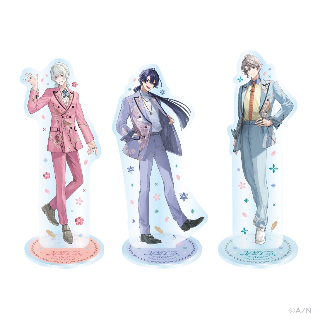 甲斐田晴 5周年 缶バッジ アクリルスタンド VΔLZ 5th Anniversary」グッズを2025年4月2日(水)18時より販売