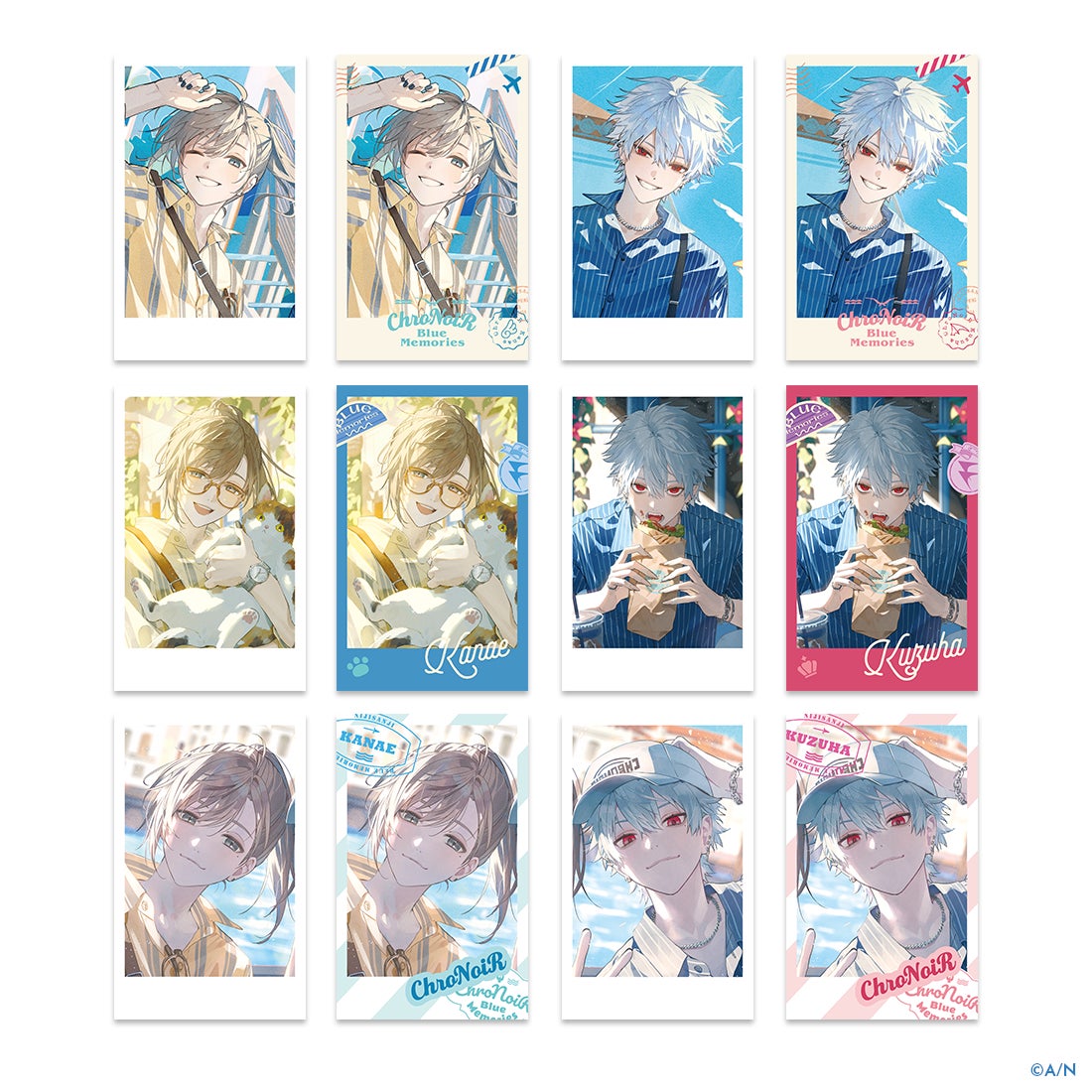 にじさんじ 叶 缶バッジ ChroNoiR Blue Memories ChroNoiR Blue Memories」グッズを2025年4月8日(火)18時よりにじ