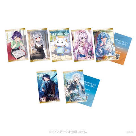 にじさんじ ボイスビジュアルカード Eグループ 珠乃井ナナ 21枚 にじさんじ お目覚めボイス」「にじさんじ 初恋ボイス」「ボイス