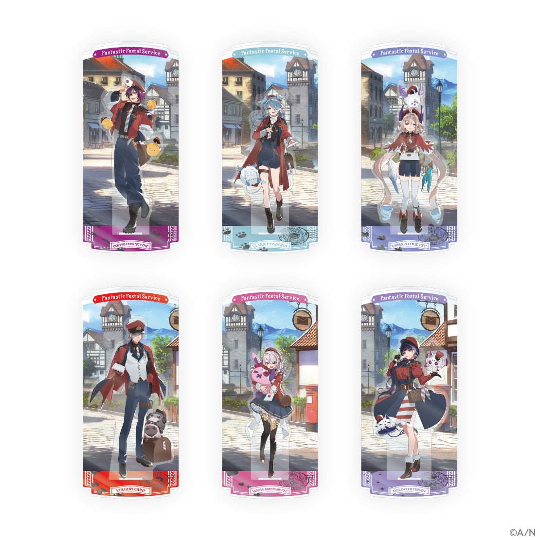 にしき すにすて アクスタ 過去グッズ NIJISANJI EN「Fantastic Postal Service」2025年4月10日(木)11