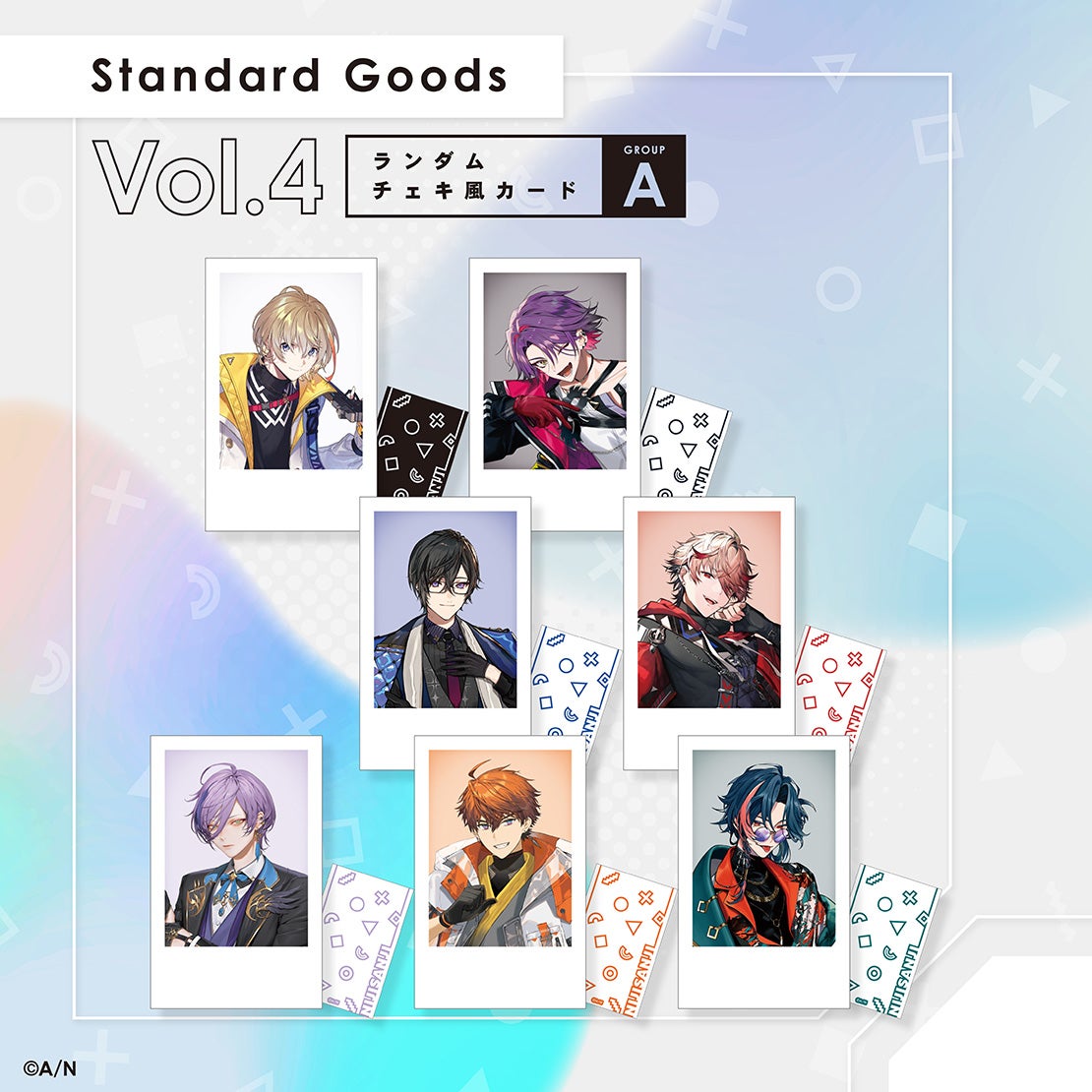 vanilla チェキ風カード 4枚 全種 vanilla チェキ風カード 4枚 全種 vanilla チェキ風カード 4枚 全種