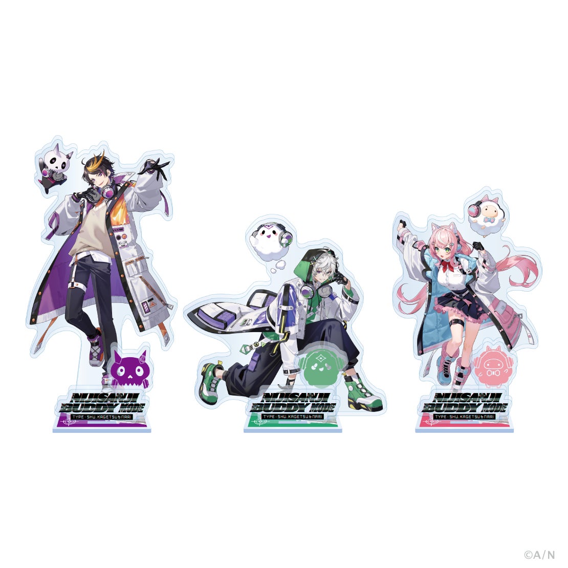 叢雲カゲツ BuddyMode NIJISANJI Buddy Mode Type:Shu, Kagetsu & Nari】グッズを2025