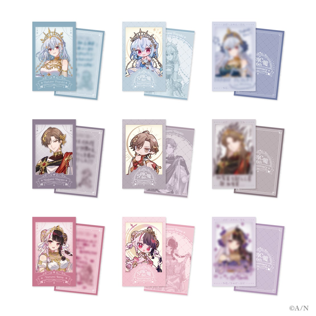にじさんじ SMC組 6周年 ラペルピン 加賀美ハヤト チェキ 葉加瀬冬雪 SMC組 6th Anniversary」グッズを2025年7月4日(金)19時から販売