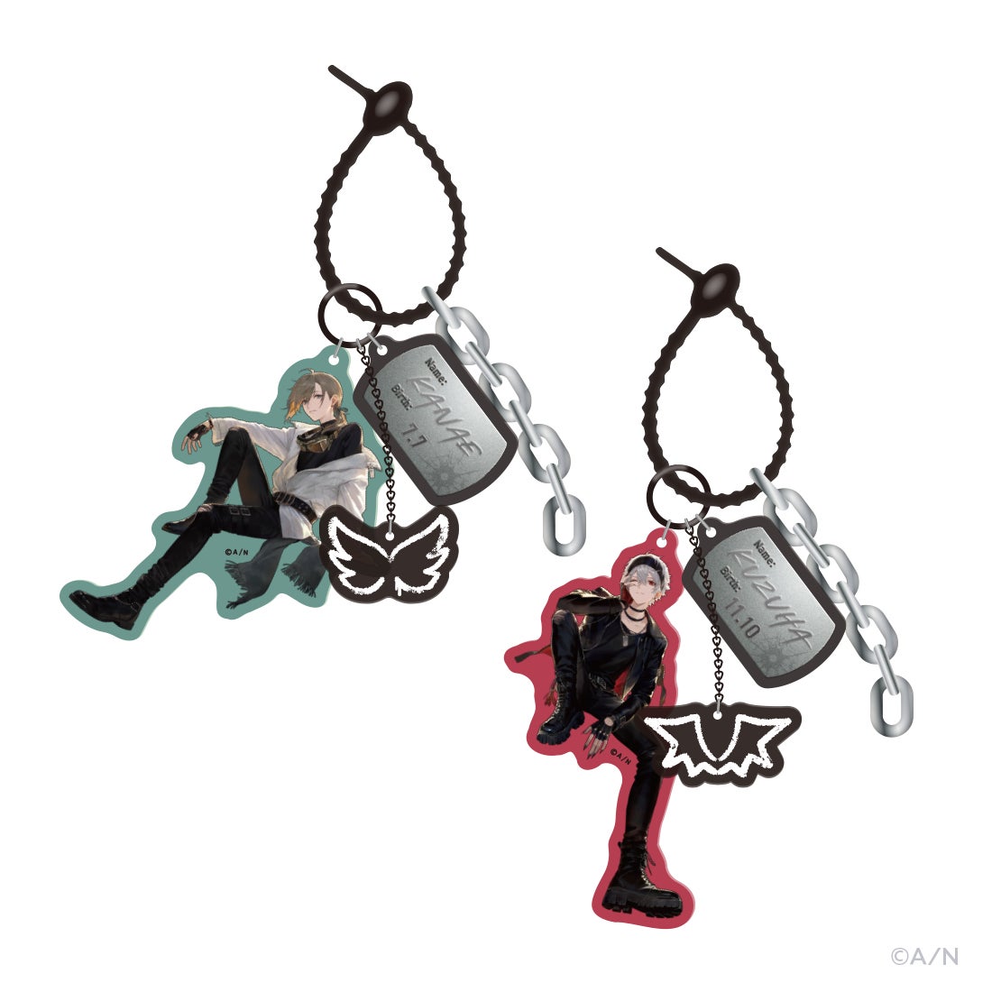 ChroNoiR 7th 葛葉 アクスタ ストラップ ChroNoiR 7th ANNIVERSARY」グッズを2025年7月17日(木)18時より