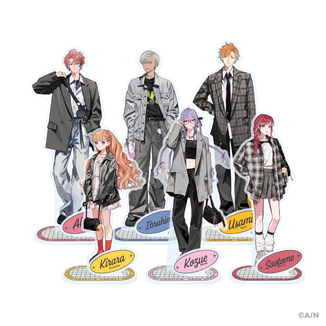 にじさんじから「GRAY×ACCENT」グッズが登場！2025年11月6日(木