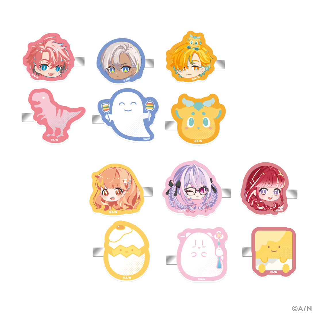 にじさんじから「GRAY×ACCENT」グッズが登場！2025年11月6日(木)18時