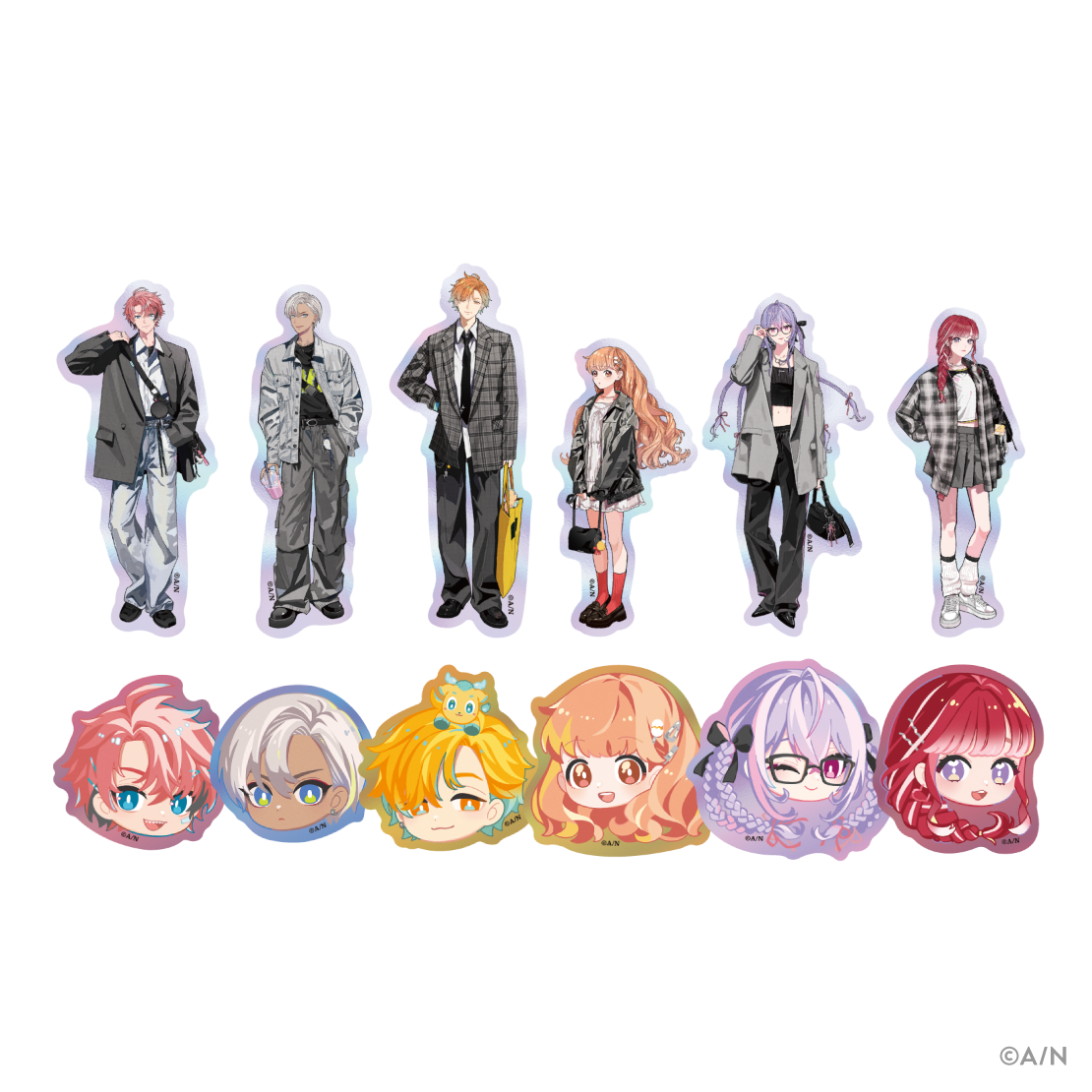 にじさんじから「GRAY×ACCENT」グッズが登場！2025年11月6日(木