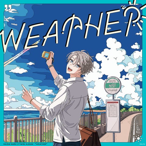 にじさんじ】甲斐田晴 2nd Mini Album「WEATHER」ジャケット写真、にじ にじさんじ】甲斐田晴 2nd Mini Album「WEATHER」ジャケット写真、にじ