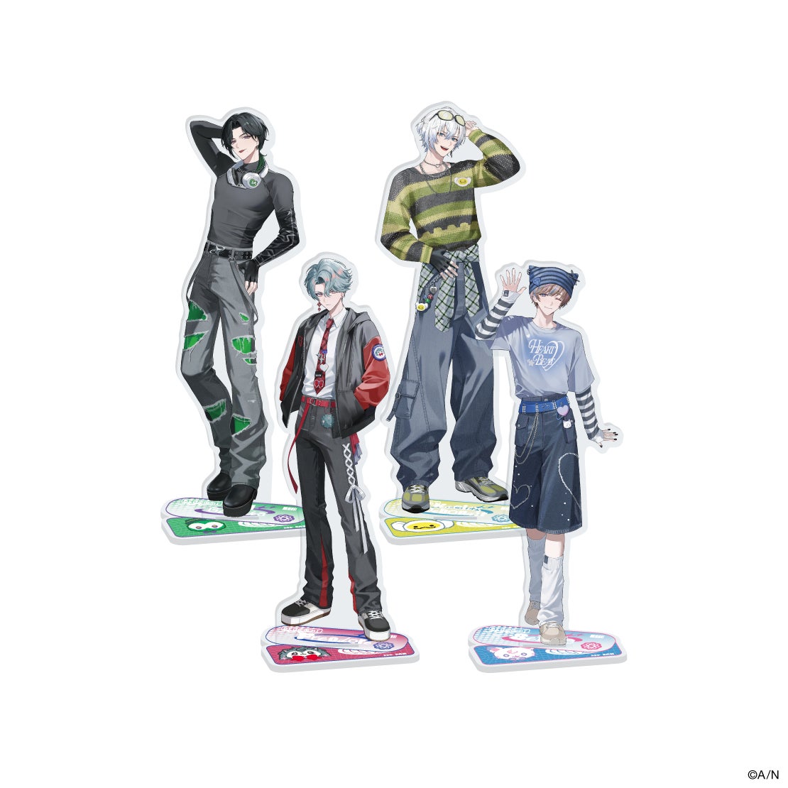BY THE HEARTBEAT グッズ ラインナップ(画像出典: PR TIMES / ANYCOLOR公式)
