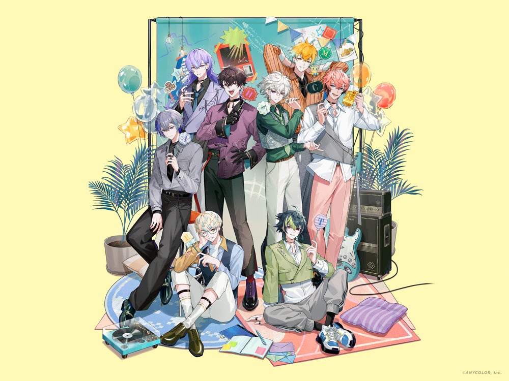 にじさんじ所属「MECHATU-A」1st Mini Album「On-Deck!」発売、楽曲クリエイターコメント公開