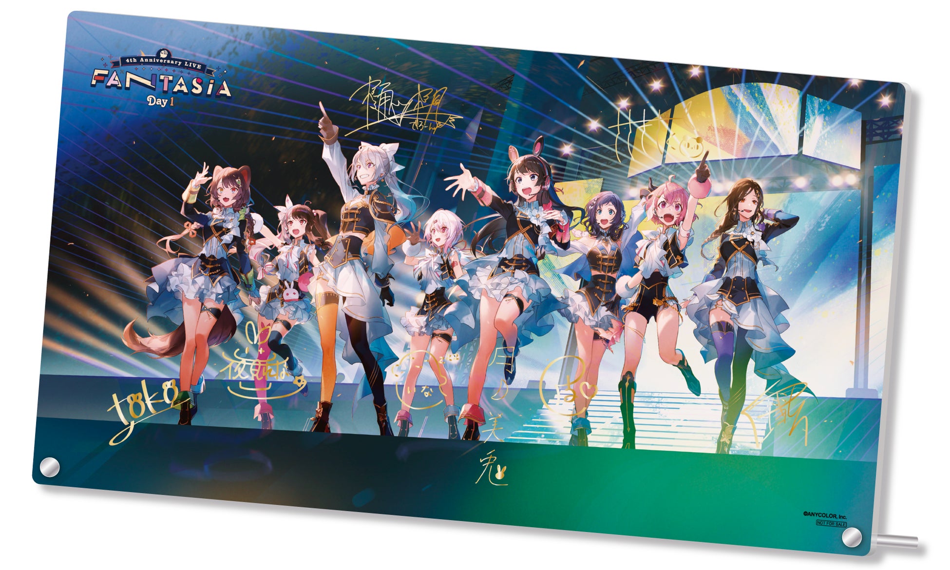 にじさんじ 4周年 LIVE FANTASIA ファインクラブ Day1絵柄 にじさんじ4th Anniversary LIVE 「FANTASIA」DAY1(1月22日(土