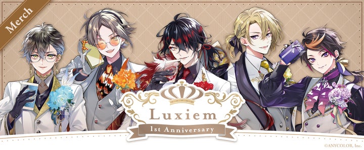 Luxiem まとめ売り NIJISANJI EN「Luxiem 1st Anniversary Goods」2022年12月20日