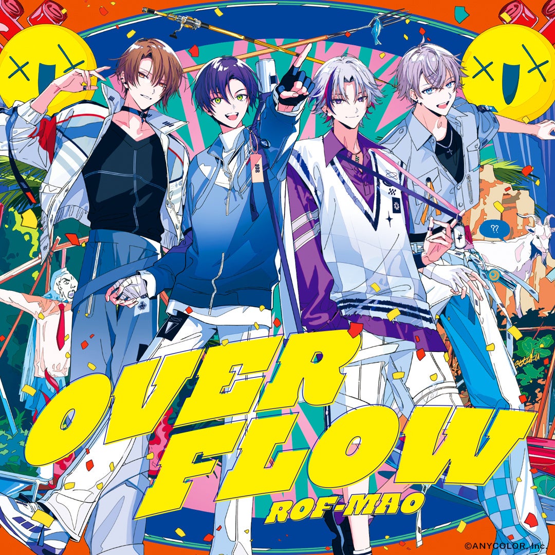 ROF MAO 1st FULL ALBUM『Overflow』より、第一弾先行配信曲「Challengers」、この後2023年8⽉9⽇(⽔ ROF MAO 1st FULL ALBUM『Overflow』より、第一弾先行配信曲「Challengers」、この後2023年8⽉9⽇(⽔