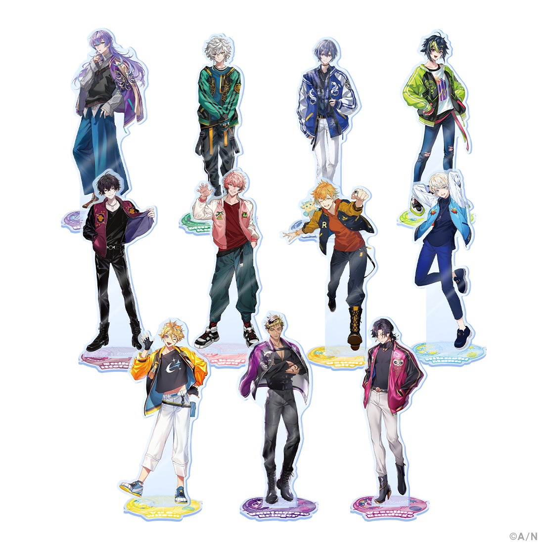 にじさんじ Oriens Dytica ヒーロー VOLTACTION セット NIJISANJI & NIJISANJI EN HEROES Half Anniversary」グッズ