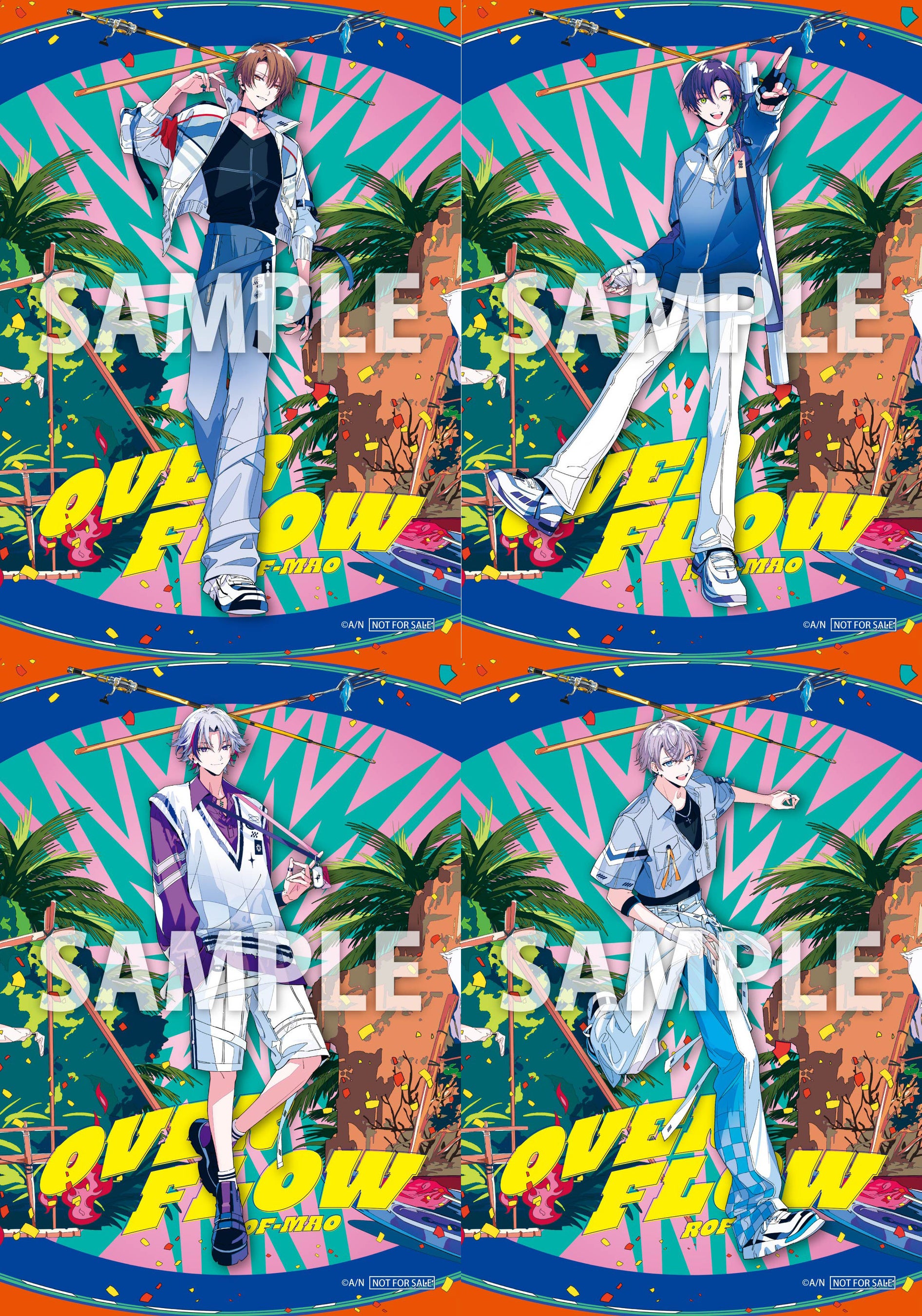 甲斐田晴 ろふまお over flow ROF-MAO 1st FULL ALBUM『Overflow』の収録楽曲情報を公開