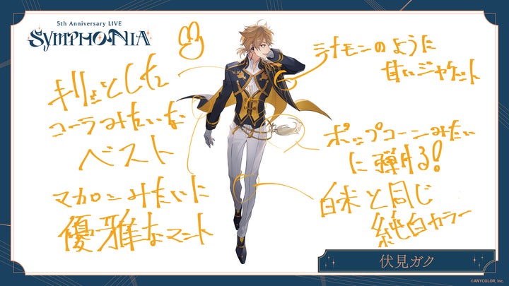 直筆コメント画像あり】にじさんじ 5th Anniversary LIVE 直筆コメント画像あり】にじさんじ 5th Anniversary LIVE