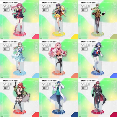 にじさんじ「Standard Goods Vol.3」販売開始!9名のライバーグッズ登場! にじさんじ「Standard Goods Vol.3」販売開始!9名のライバーグッズ登場!