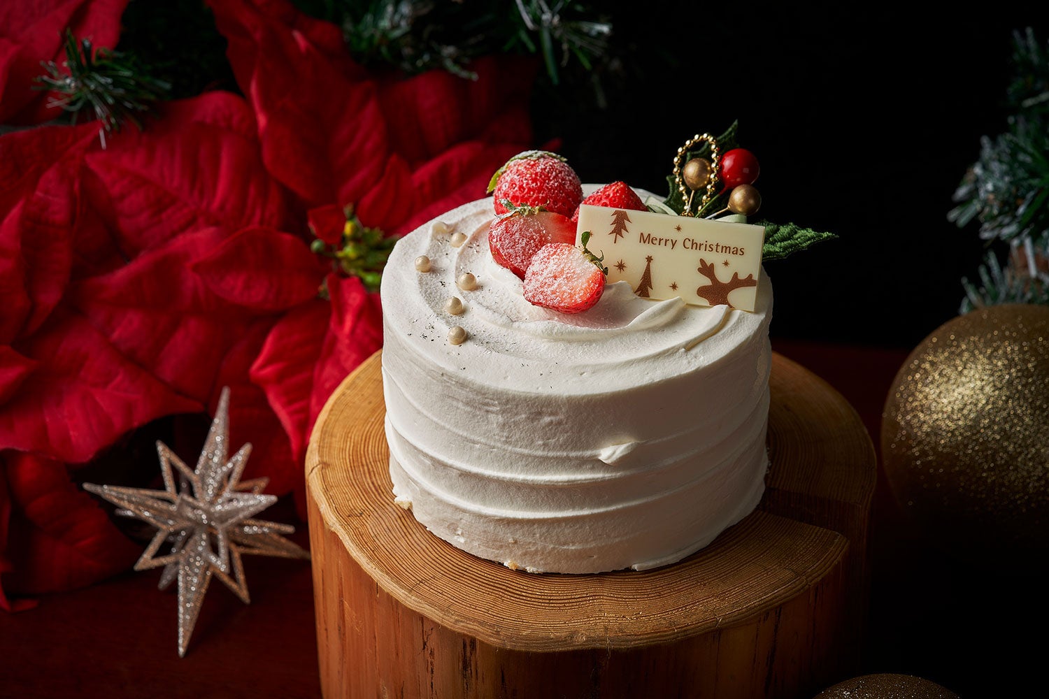 インターコンチネンタルホテル大阪  あまおう苺のショートケーキ　イメージ