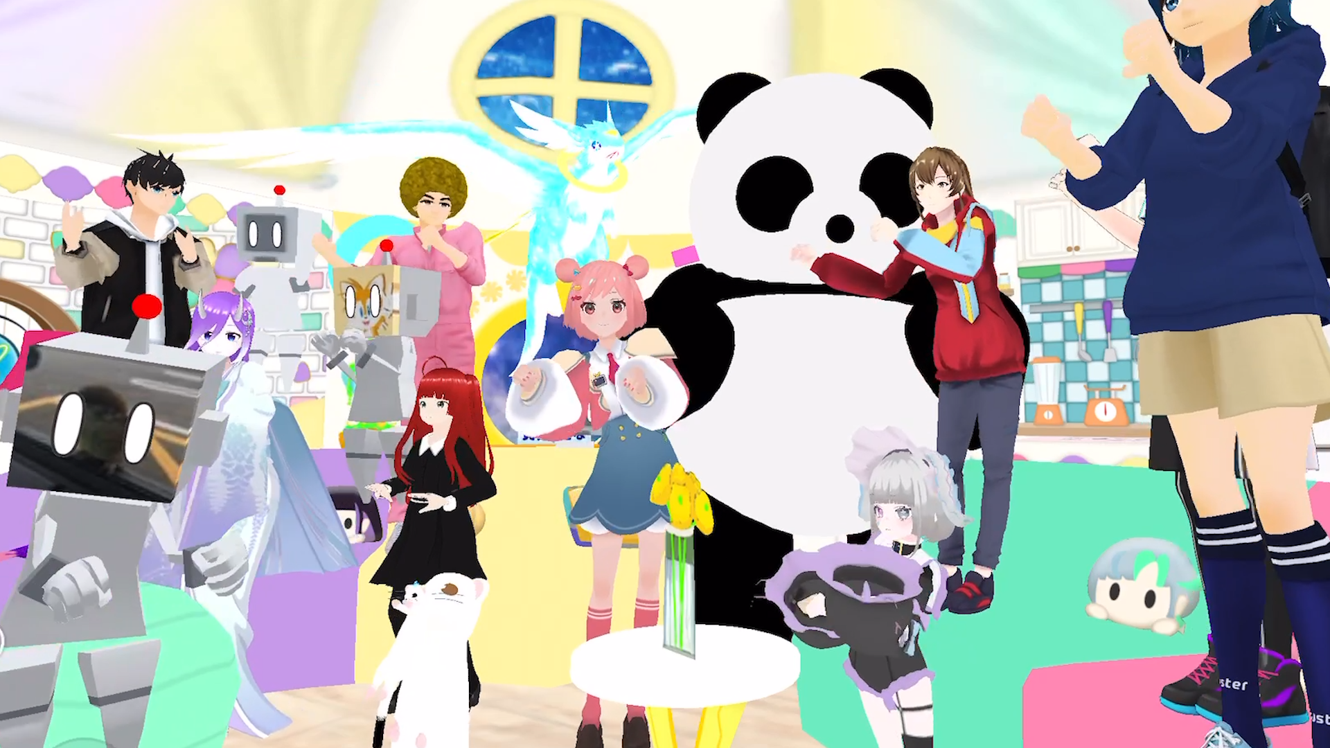 エモート機能で誰でも盛り上がれる！