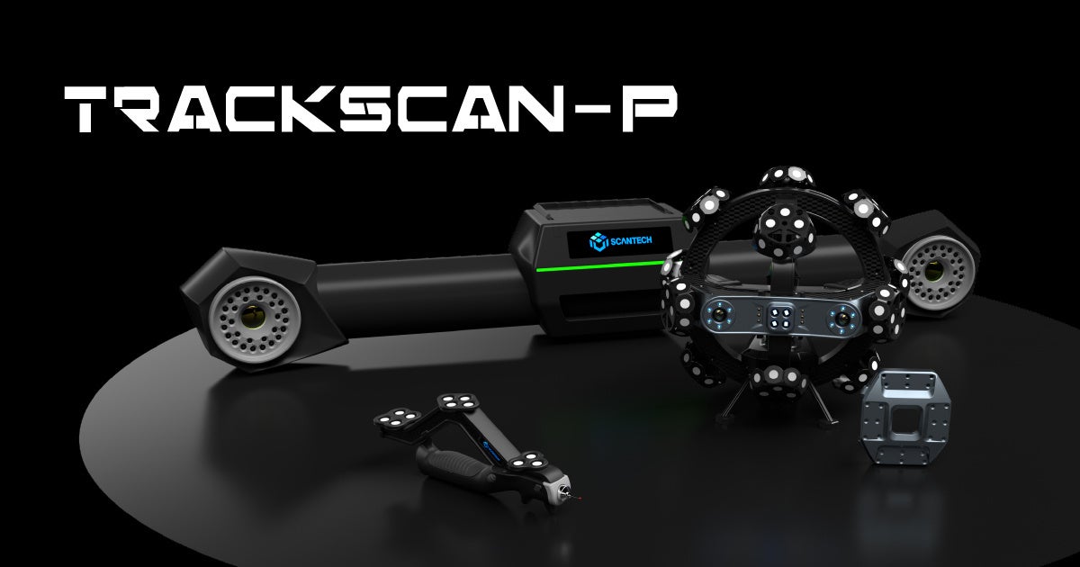 光学トラッキング式3Dスキャンシステム「TRACKSCAN-Pシリーズ
