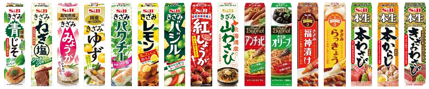 チューブ調味料商品例