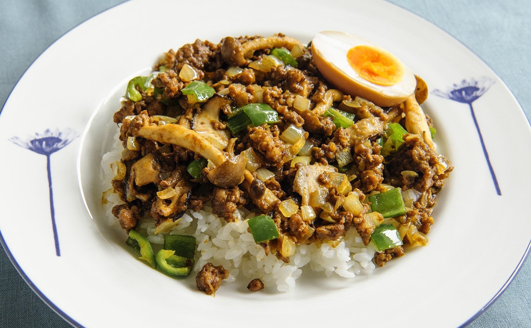 きのこのドライカレー