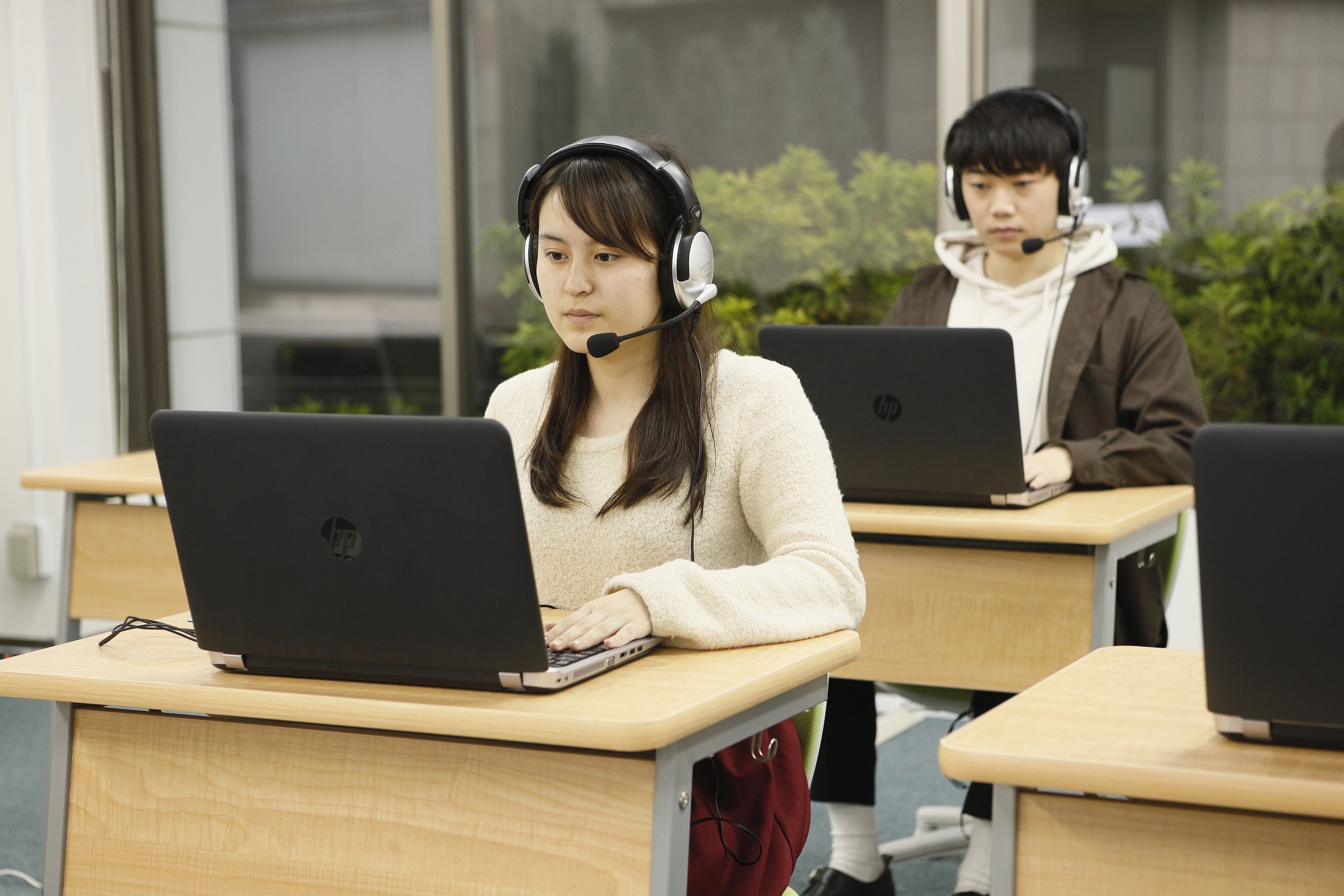 リンガスキル受検（イメージ）