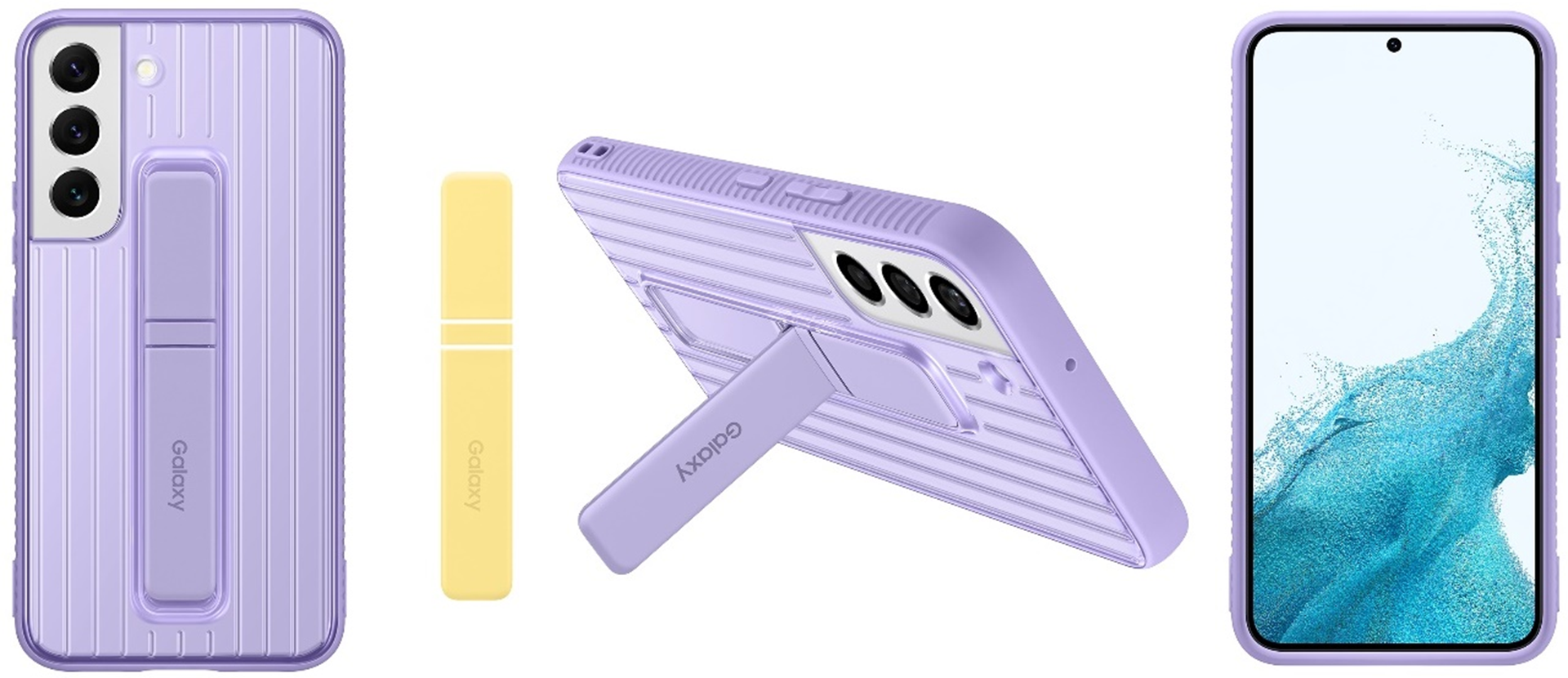 　　　　　　　　　　　　　　　　　　　　＜「Galaxy S22」対応：Lavender＞