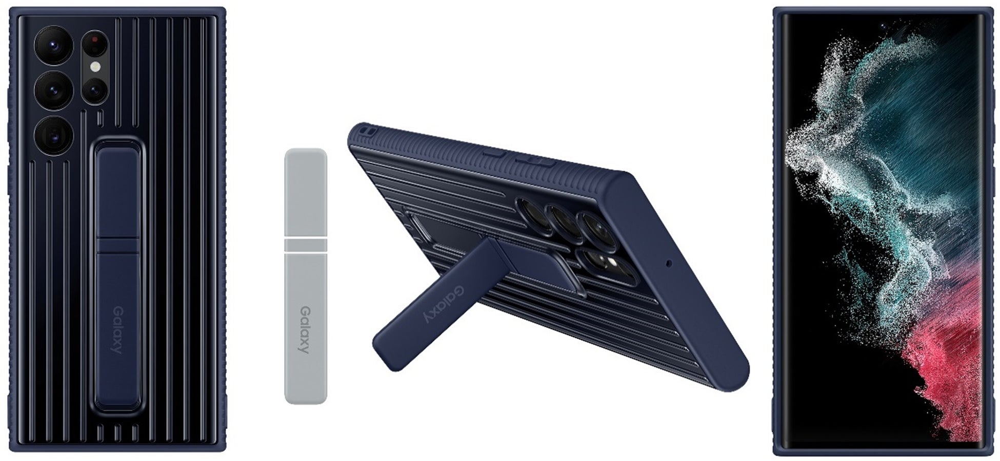 <「Galaxy S22 Ultra」対応:Navy>
