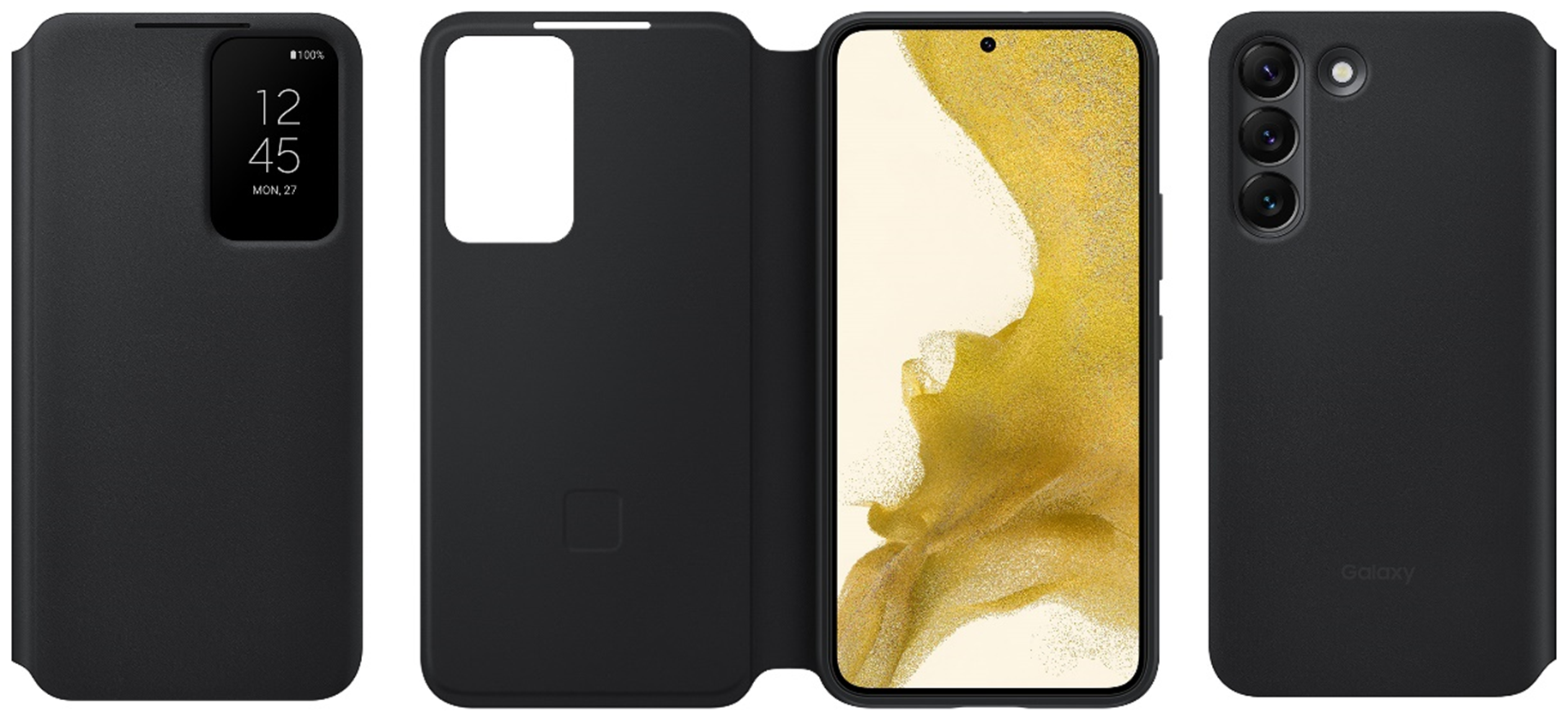 　　　　　　　　　　　　　　　　　　＜「Galaxy S22」対応：Black＞