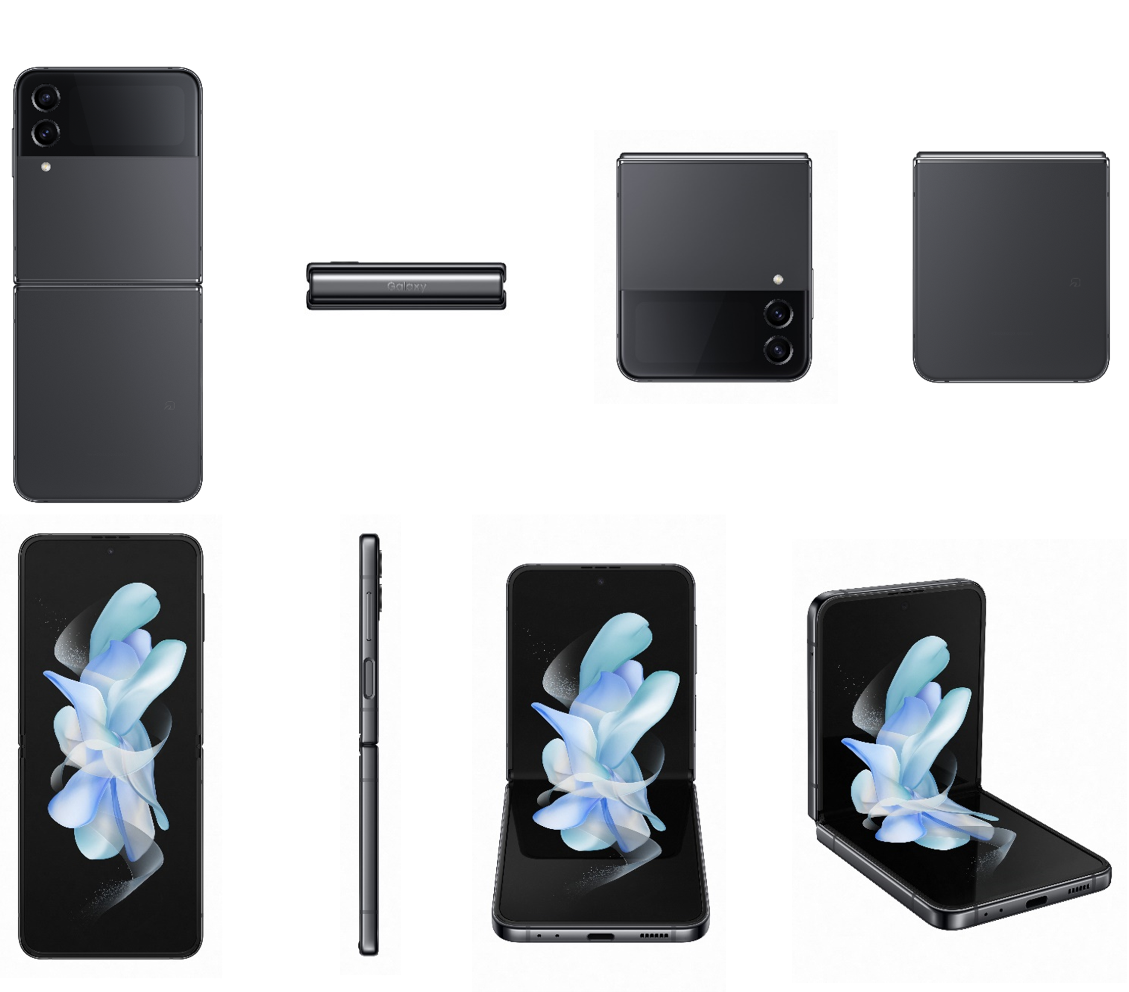 Galaxyのフォルダブルスマートフォンがさらに進化 おしゃれなデザイン