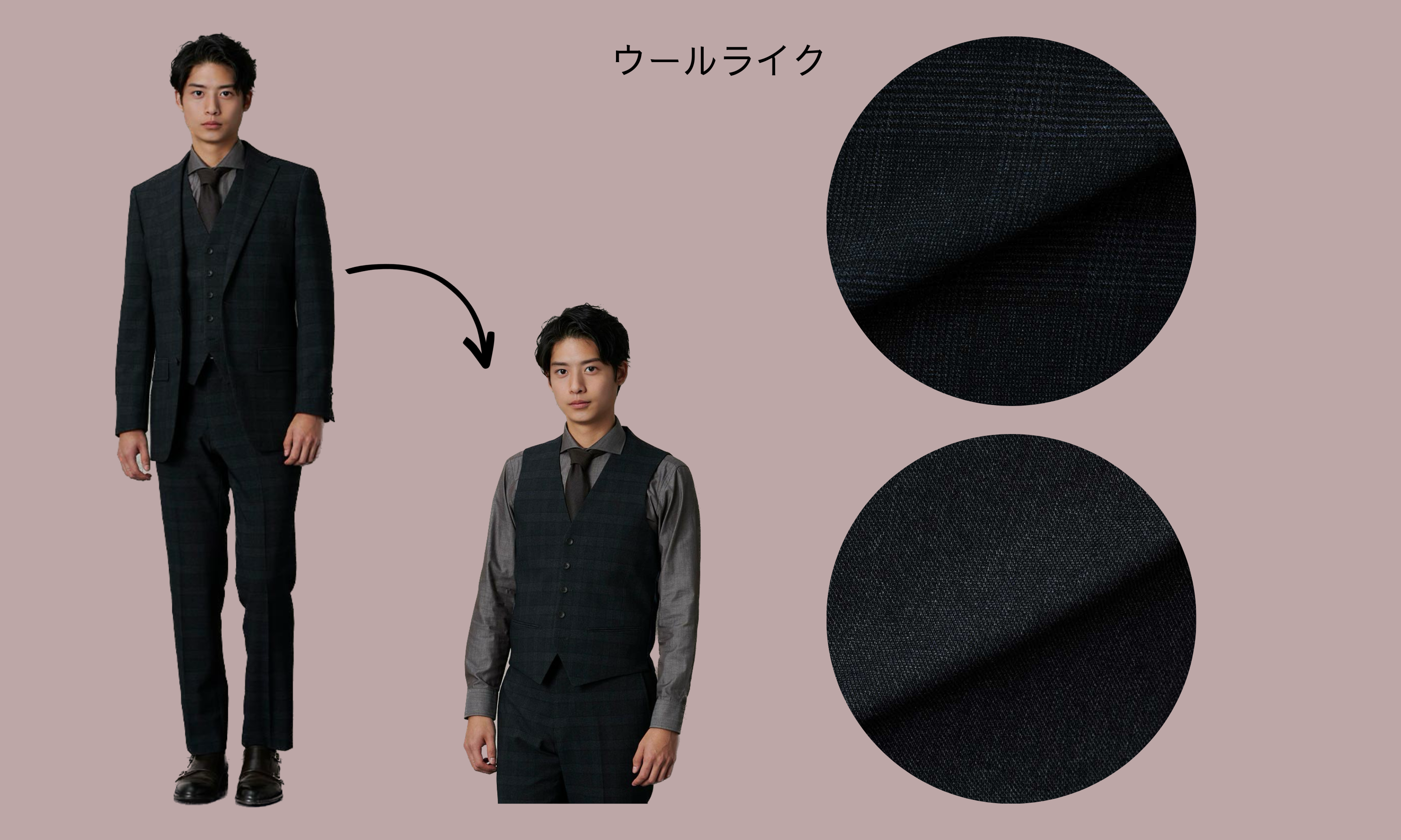 P.S.FAオンラインショップ限定スーツ全13デザインが新登場AWでは