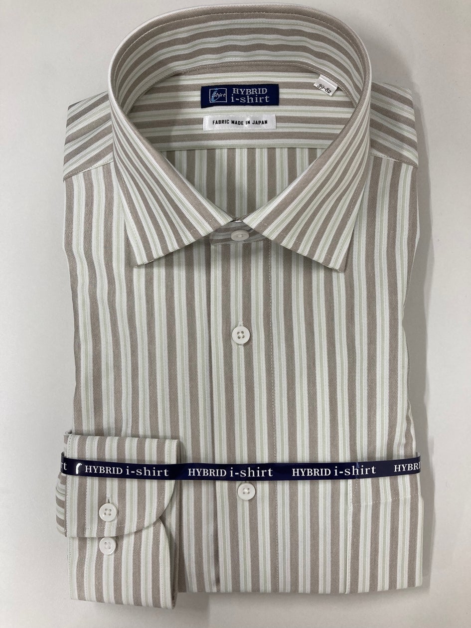 はるやま「ハイブリッドアイシャツ」に新柄登場“i-Shirt(アイシャツ)”の簡単ケア機能&人気定番素材“綿”を掛け合わせたやわらか肌触りと綺麗なドレープの高機能上品仕様なワイシャツ
