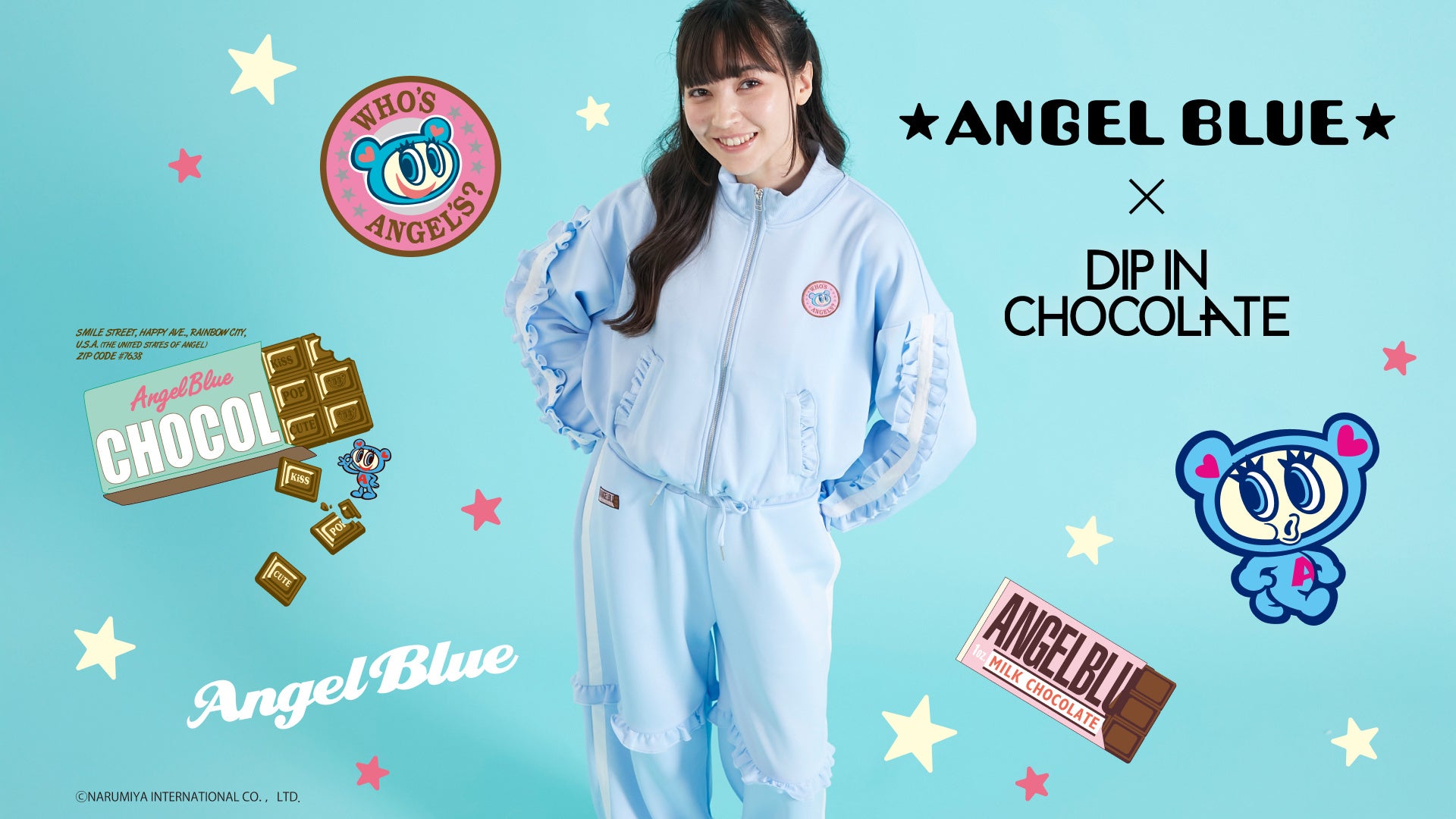 Angel Blue×DIP IN CHOCOLATEコラボレーションアイテム発表！平成