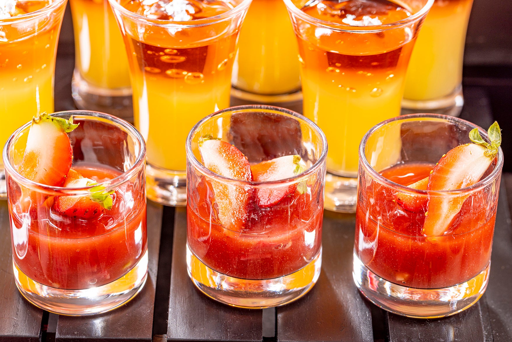 いちごのヴァージンメアリー