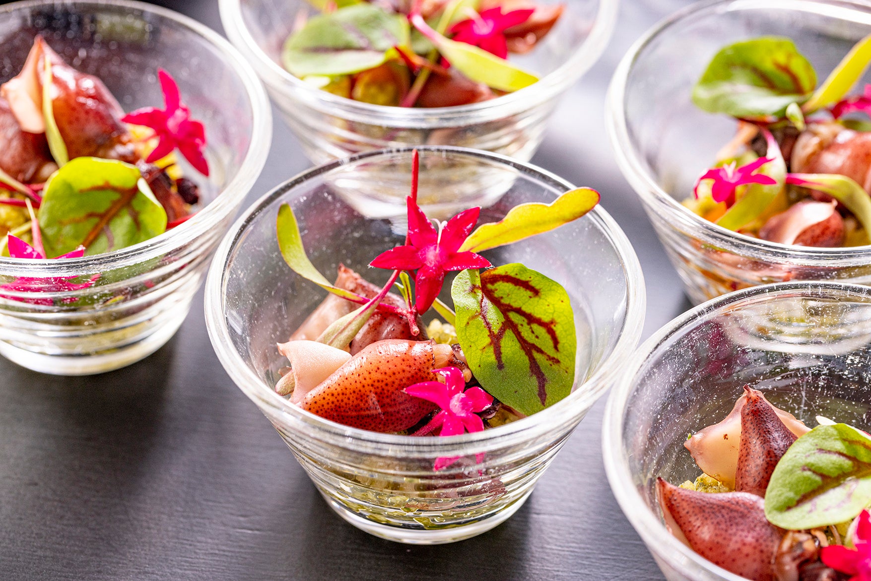 ホタル烏賊とクスクスのタブレ