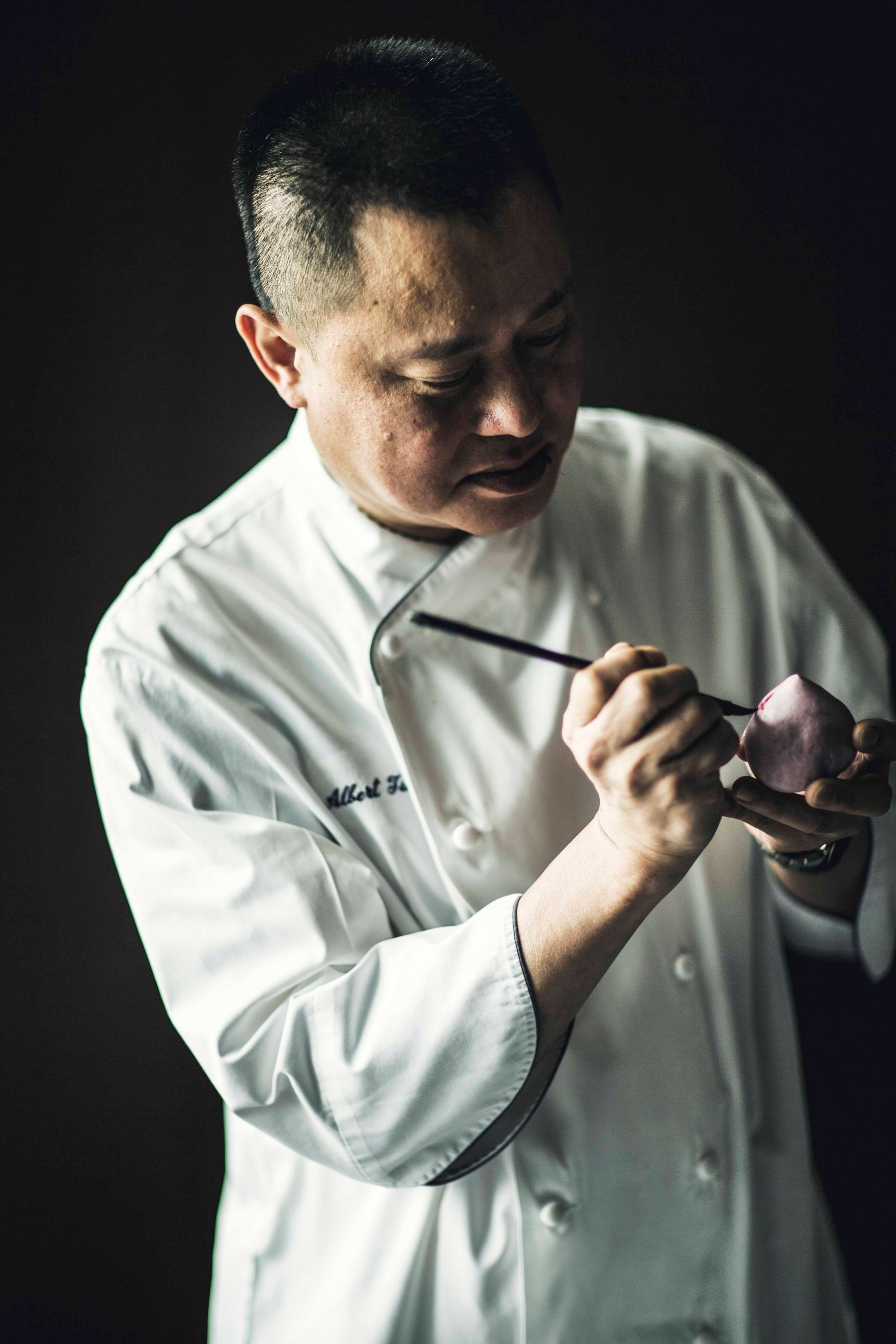 中国料理「チャイナブルー」料理長　アルバート・ツェ