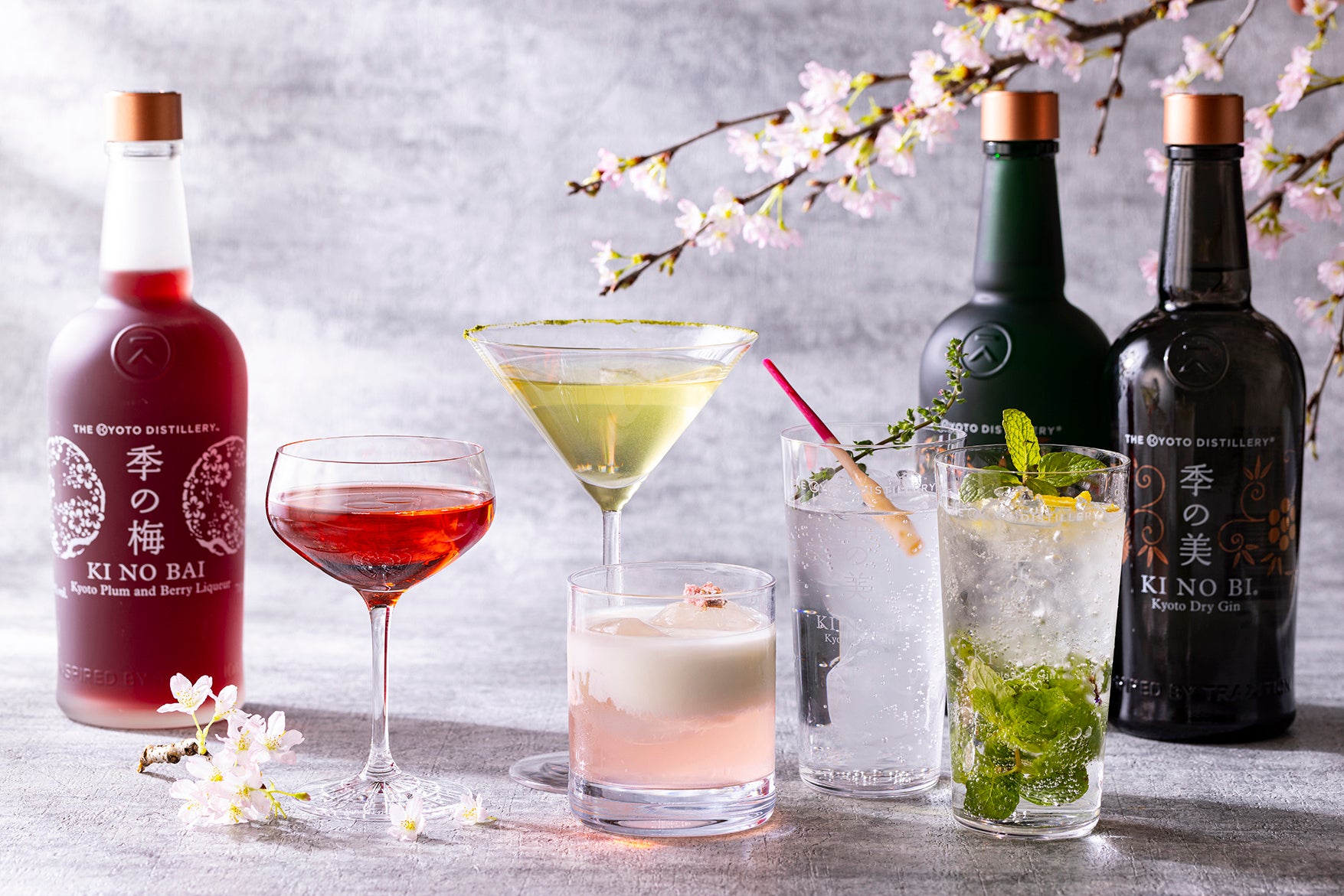 バー&ラウンジ「トゥエンティエイト」 春のカクテル with 季の美