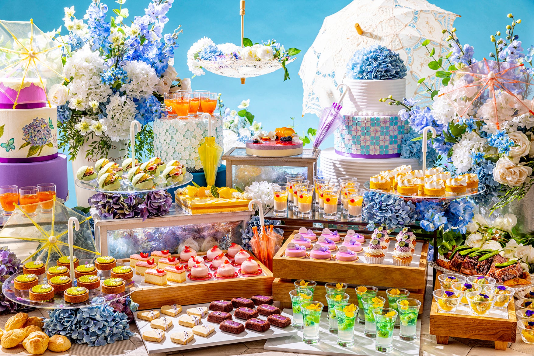 サマー・イン・カラー　スイーツビュッフェ