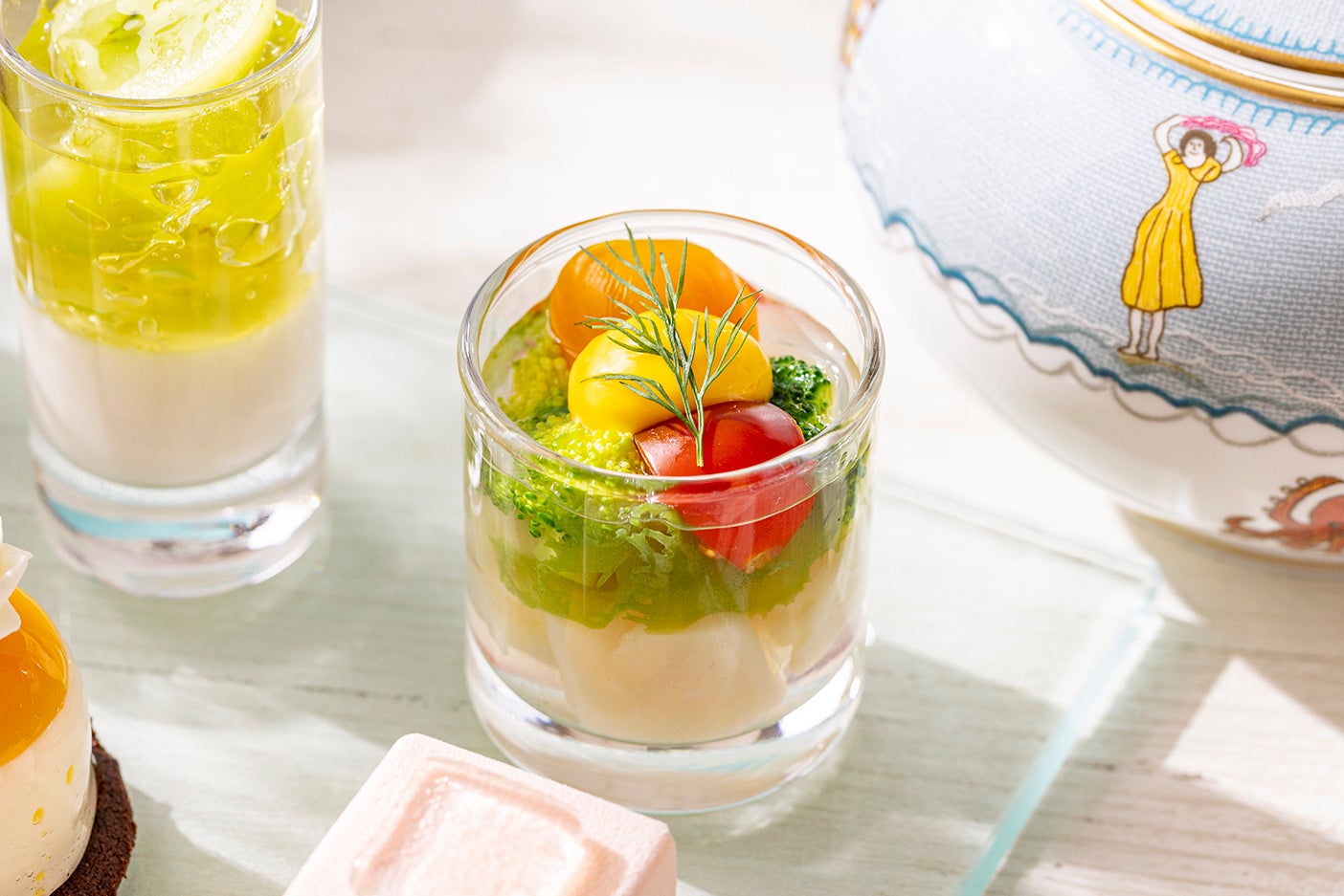 沖縄の塩 シママースのジュレ　サフランマヨネーズ