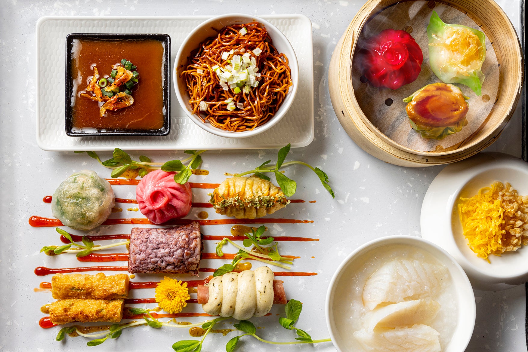 中国料理「チャイナブルー」　点心ランチ