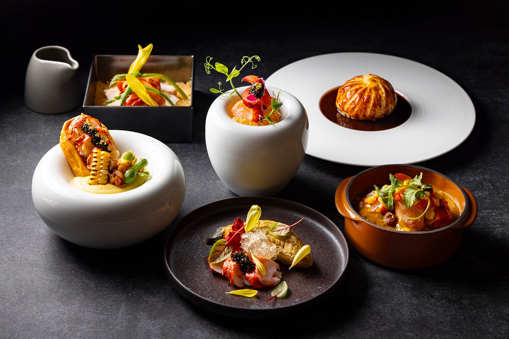 バー＆ラウンジ「トゥエンティエイト」　ブルーオマールメニュー